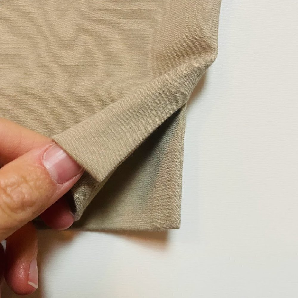 NWT J. Jill Pant Trouser Cotton Stretch Neutral Sesame Tan Stretch Pull On Zippe - Picture 8 of 12